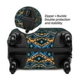 thumbnail image 4 of Easygdp Mandala Print Elastic and Washable Suitcase Protective Cover with Hidden Zipper Fits 18-32 inch Luggage -Small, 4 of 9