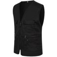 thumbnail image 1 of MenMulti-pocketUtilityVestFishingWaistcoatHikingGiletJacketCoat, 1 of 2