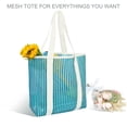 thumbnail image 3 of Strip Mesh Beach Tote Bags,Causal Pool Bags for Swimming Picnic Vacation Essentials, 3 of 6