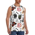 thumbnail image 2 of Fotbe Men's Hip Hop Dog Print Men's Sleeveless Muscle Tank Tops Casual T-Shirts for Gym Workout Beach-XX-Large, 2 of 8