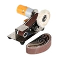 thumbnail image 2 of Mini Electric Belt Sander DIY Polishing Grinding Machine with  Grinder Set Sharpener Cutter Knife Edges ,Widely Used, 2 of 8