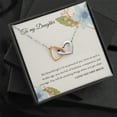 thumbnail image 5 of Parent and Daughter Special Bond Interlock Hearts Necklace, 5 of 9