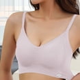 thumbnail image 1 of HUITKMM Bras for Women Comfortable Plus Size Bra for Everyday Wear Designed for T Shirts for All Seasons Features Detailed Size for Easy Selection, 1 of 4