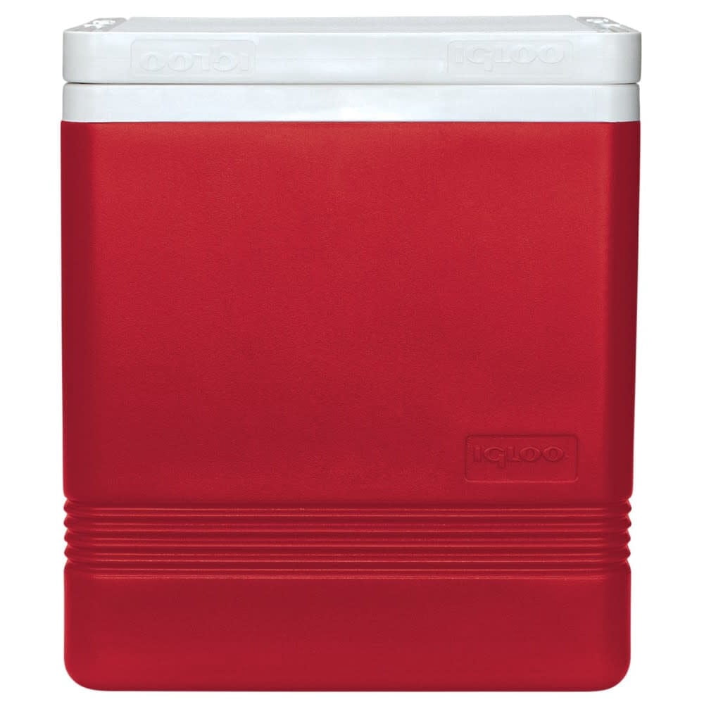 Igloo Legend 24-Can Cooler Coolbox - 17 Qt Capacity - Red