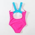thumbnail image 6 of Toddler Girls Sleeveless Printing Beach Bathing Baby Suit Girls Sports 1 Piece Swimwear Swimsuit Baby Girls' Swimwear 6T, 6 of 6