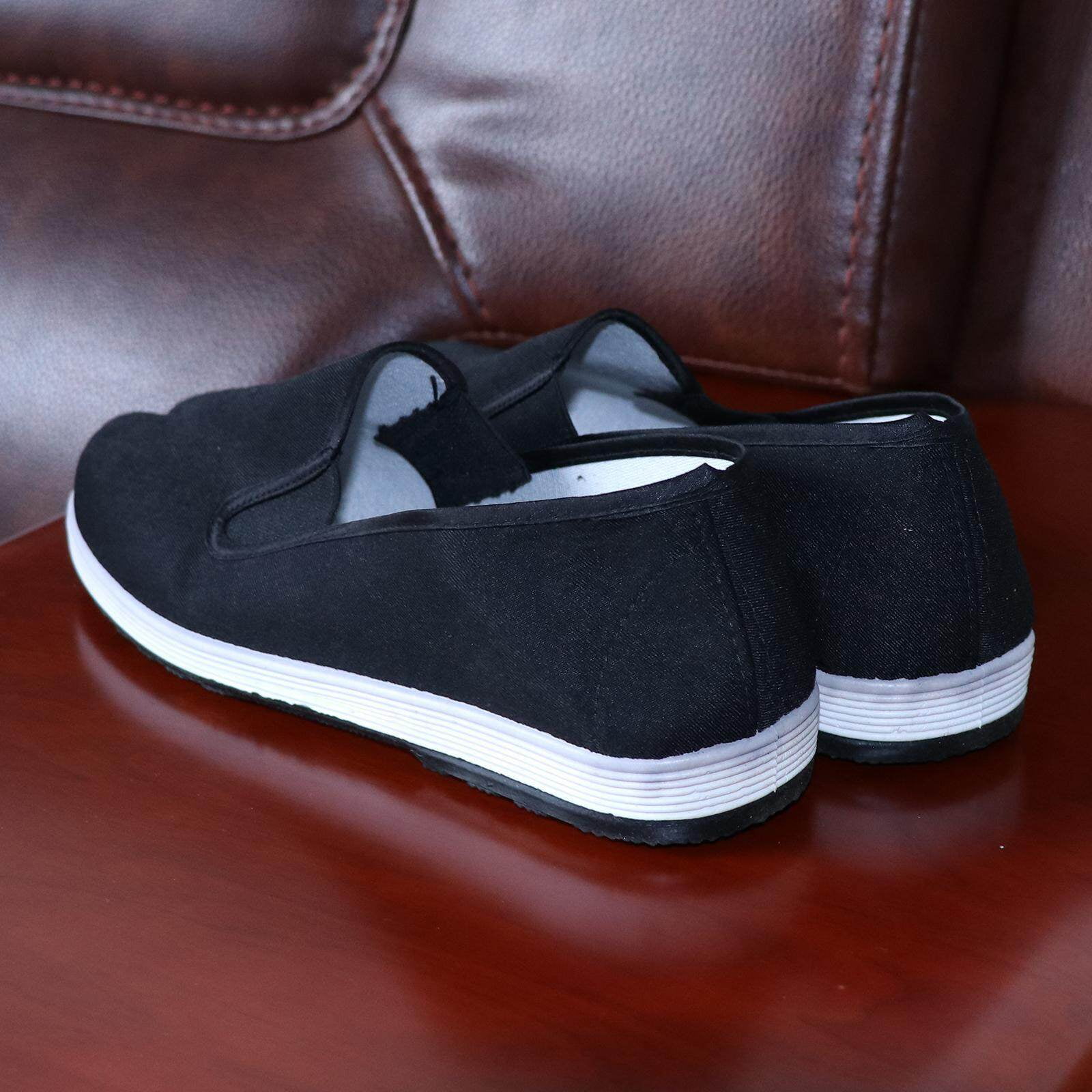 Kung Fu Chinese Slippers 80s White Rubber Kung Fu Shoes White