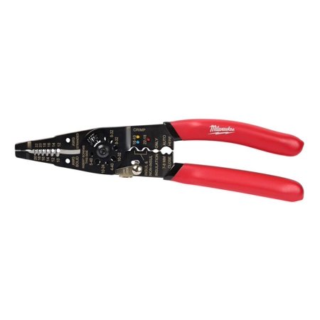 UPC: 0045242518821 | Milwaukee 48-22-6579 Multi-Purpose Wire Stripper with Crimper