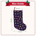 thumbnail image 3 of Picia Mexican Frogs Pattern Christmas Stockings, 18 Inches Knit Christmas Stockings, Stockings Christmas Cable Knitted Xmas Hanging Stockings, 3 of 8