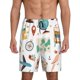 thumbnail image 1 of Fotbe Travel1 Pantalones Cortos de Pijama para Hombre, Ropa de Dormir, Pantalones de Pijama Cortos para Hombre-X-Large, 1 of 6