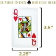 thumbnail image 5 of Copag 1546 Green Burgandy Bridge Size Jumbo Index, 5 of 5