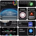 thumbnail image 2 of Smartwatch Reloj Inteligente Hello Watch 3 Plus Fralugio 4gb Rom Mp3 Nfc  BEIGE, 2 of 2