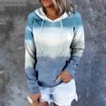thumbnail image 3 of Gibobby Sudaderas de mujer, Sudaderas casuales para mujer, capucha con cordón, sudadera con capucha, manga larga(B,G), 3 of 4