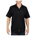 thumbnail image 2 of Dickies Ls535 Short Sleeve Industrial Work Shirt-Black-Xl, 2 of 2