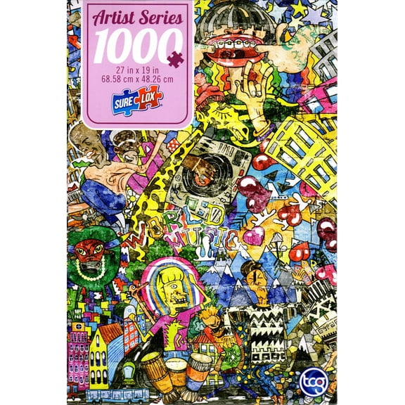 Musical Graffiti 1000 Piece Puzzle