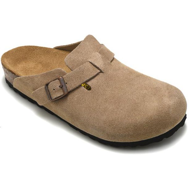 Birkenstock Hombres/Mujeres Clásicas Zapatillas De Corcho Playa Casual Zapatos Boston Series 35-46 Gao Jiahui unisex