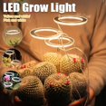 thumbnail image 1 of Lámparas de luz para cultivo de plantas de 1/2/3/cabezas, luces LED para crecimiento de plantas con luz solar USB, luz solar roja y azul, 2 cabezas Afortunado Sencillez, 1 of 5
