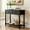 Black, variant on 35" Console Table with 2 Drawers, 2-Tier Entryway Table with Storage Shelf, Narrow Wooden Sofa Table for Living Room, Foyer, Hallway, Bedroom, Black