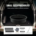 thumbnail image 4 of SKYSHALO Fire Pit Circle, BBQ Fire Ring Combo, 40-In Outer/36-In Inner Diameter, 8.5in Tall, Carbon Steel Construction, DIY Campfire Circle for Above or In-Ground, Outdoor Camping, Bonfire Gatherings, 4 of 9