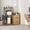 Black + Suoma ancient wood, variant on Fashion 2-Drawer File Cabinet with Storage Shelf, Multifunctional Printer Stand for Letter/A4 Size, Home Office Cabinet with Open Cubby for Supplies, Industrial Style