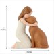 thumbnail image 3 of Figuras y Estatuas " A Mi Perro", Regalos de Amistad con Forma de Canino, Figuras Esculpidas y Pintadas A Mano para Amantes de los Perros B, 3 of 5