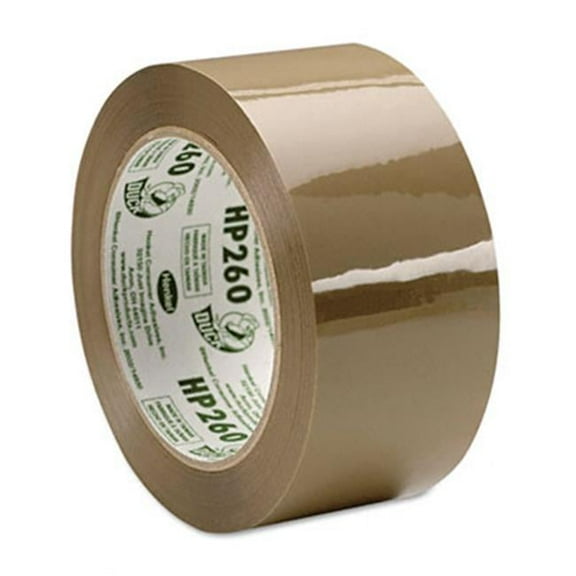 Duck Carton Sealing Tape 1.88'' x 60 yards- 3'' Core- Tan