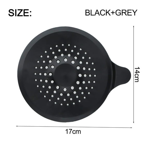 Shower Drain Cover Hair Stopper Trap Sink Filter Strong Suction Hair Catcher