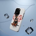thumbnail image 5 of DistinctInk MagSafe Tough Case for Apple iPhone 13 Pro Max (6.7" Screen) - Valentine's Day Manchester Terrier Puppy - Slim Profile Design, 5 of 6