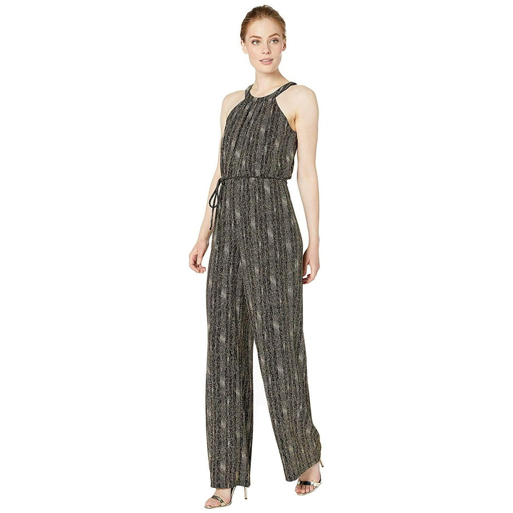 calvin klein black jumpsuit