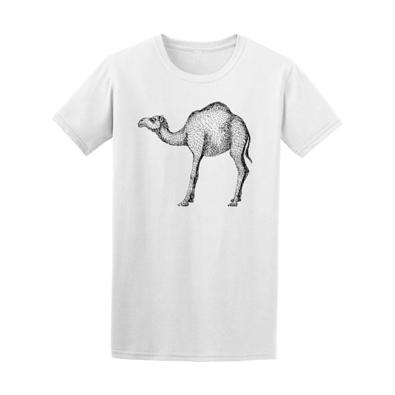Amazing Camel Sketch Tee Men's -Image by Shutterstock