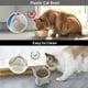 thumbnail image 4 of Comedero elevado para gatos, de plástico, para comida y agua, 4 of 6