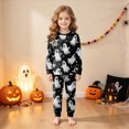 thumbnail image 5 of CAUYDY Girls Boys Halloween Pajamas Set Sleepwear Pumpkin Graphic Pjs Toddler Long Sleeve Jammies Kids Sleepwear,4-5 Y, 5 of 9