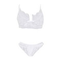 thumbnail image 5 of Lindreshi Sexy Lingerie for Women Set Women's Lace Sexy Three-Point Gathered Lace Female Sexy Lingerie Suit, 5 of 6