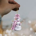 thumbnail image 6 of CuiLiyq Snowman Christmas Ornaments, Acrylic 2D Ornaments for Christmas Tree, Cute Snowman Decorations, Vintage Ornaments for Xmas Tree Holiday Crafts Hanging, 6 of 6