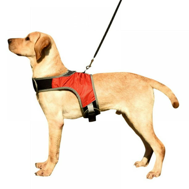 Dog Harness No Pull Walking Pet Harness With Handle Adjustable Reflective Breathable Oxford Soft Vest Easy Control Front Clip Harness Outdoor For Medium And Large Dogs Night Travel Walmart Com Walmart Com