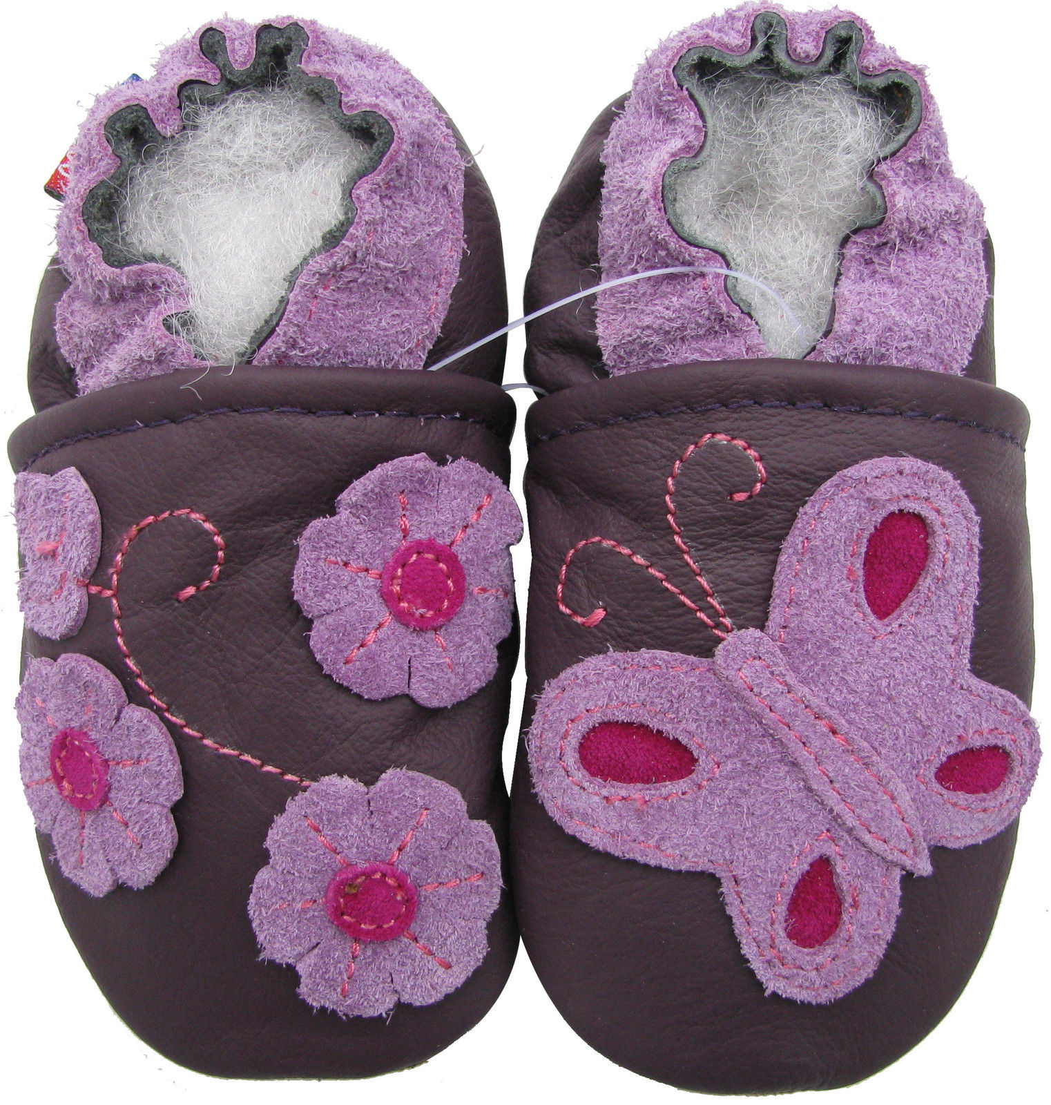 Chaussures Souples Bébé/bambin Carozoo En Cuir Multicolore - Jusqu'à 4 Ans, Neuves Sans Emballage