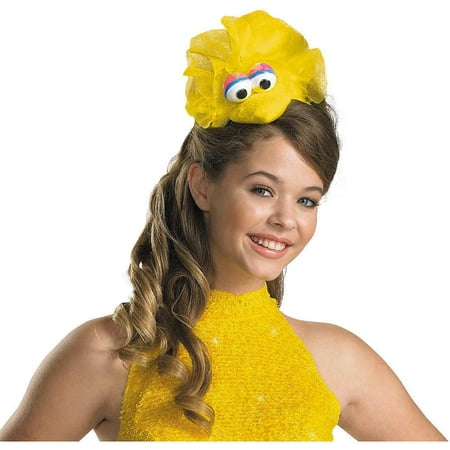 Disguise Women's Sesame Street Big Bird Adult Costume Headband, Yellow, One