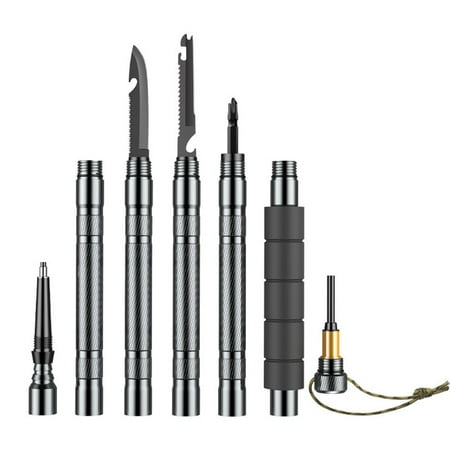 Multi-Purpose Trekking Pole Folding Rod Stick Collapsible Pole Cut