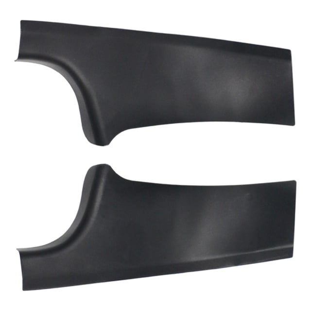 DYNWAVECA 2x Rear Door Sill Guard Protective Sticker Film Automotive Film Stickers Full Coverage Bumper Film Wrap for Decoration