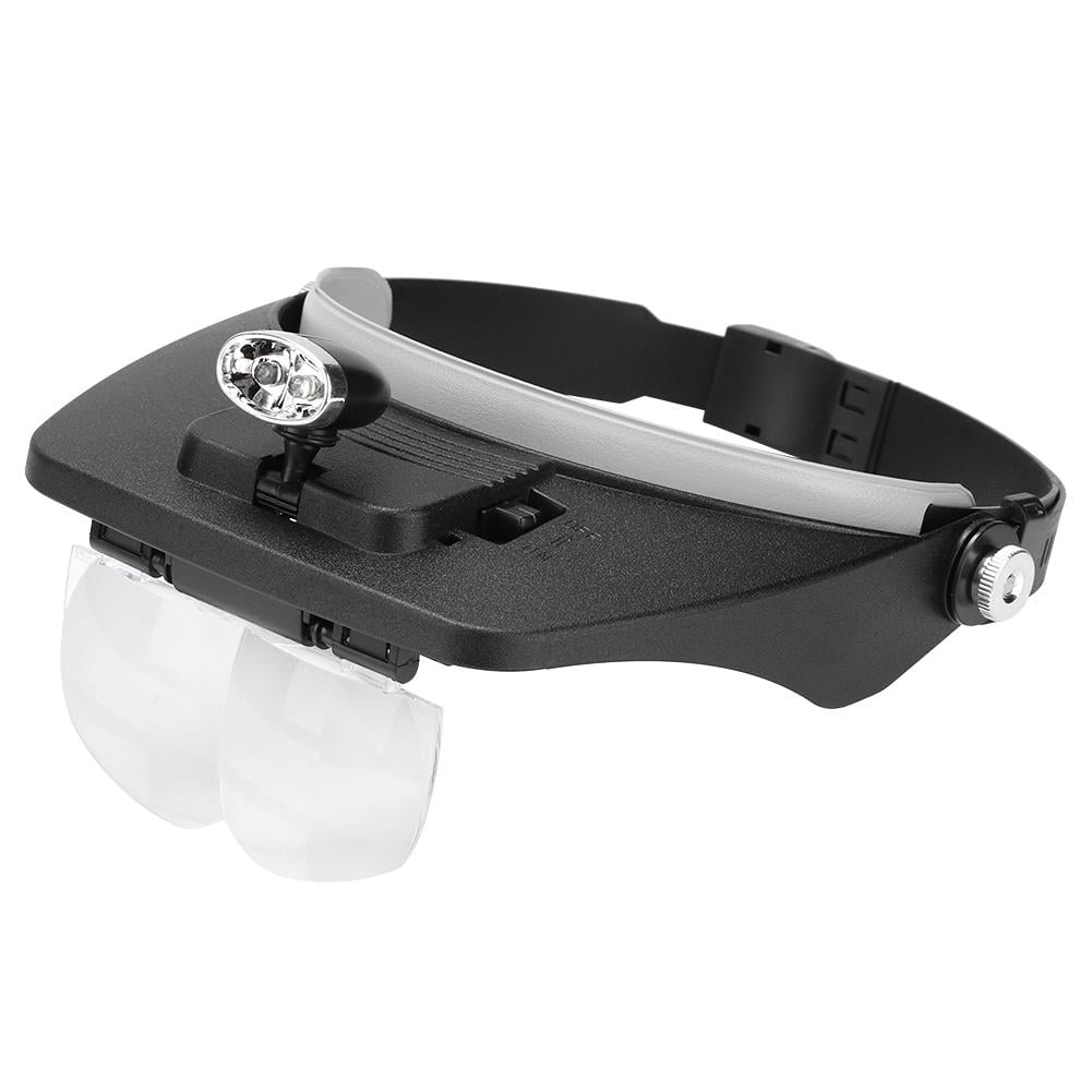 Tebru LED Beekeeping Bee Moving Magnifying Glass Head-mounted ...
