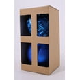 thumbnail image 1 of 2CTS 100MM SHATTERPROOF ORNAMENTS-BLUE, 1 of 3