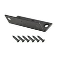 thumbnail image 3 of Uxcell L Shape 22x22x80mm Black Corner Brace Angle Bracket 4 Pack, 3 of 5