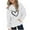 White, variant on Oversized Sweatshirt for Children Boys And Girls Casual Long Sleeve Hoodies Cute Oversized Fleece Pocket Sweatshirt Tops Winter Clothes Casual Fall Outfits