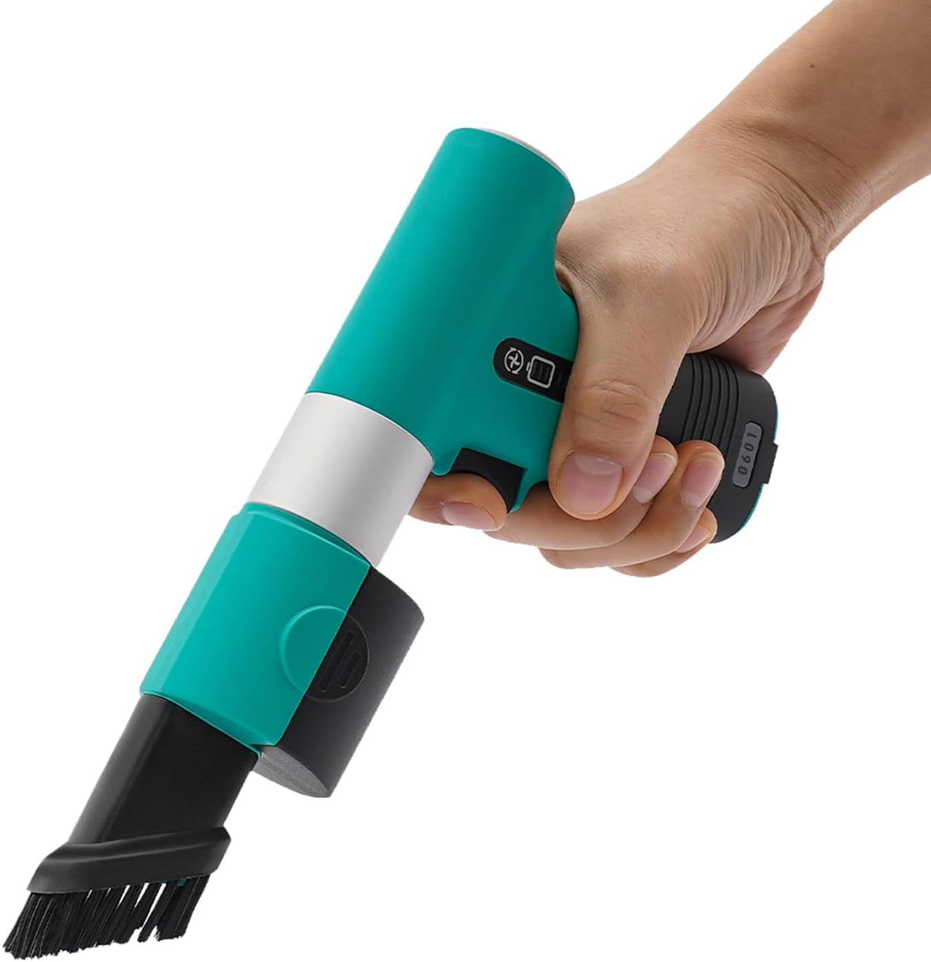 Electric Air Duster for Home Car Keyboard PC Deep,Blower Fan Electric Cleaner,Green,13000RPM,3 Speeds