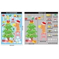 thumbnail image 1 of Calcomanías navideñas para ventana, pegatinas para ventana, copo de nieve, ciervo, Papá Noel, decoración del país de las maravillas de invierno, 1 of 4