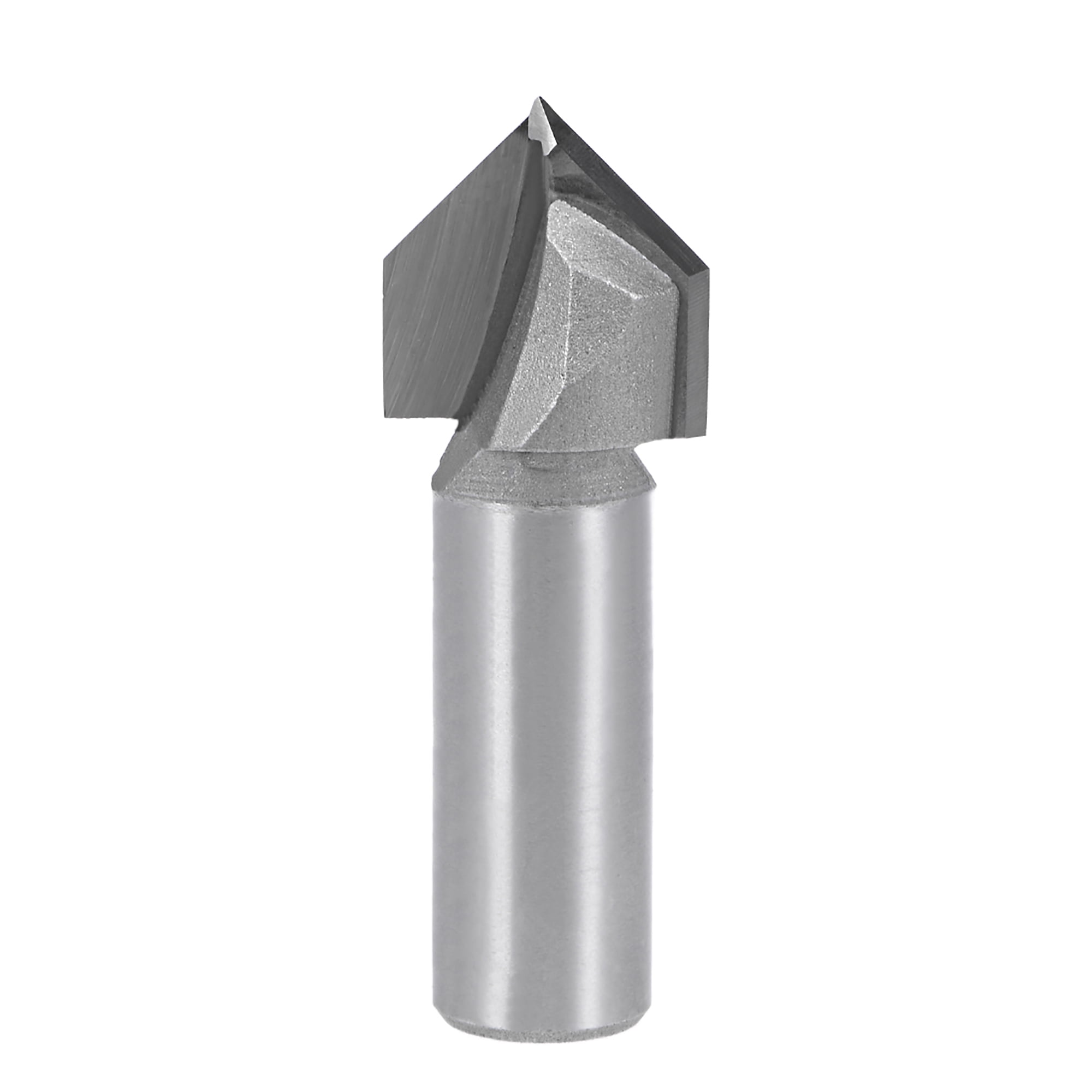 Router Bit 1/2 Shank 3/4 inch Dia 90 Degrees V Type End Mill, Carbide