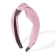 thumbnail image 1 of Accesorios de moda para el cabello, diadema anudada única para mujeres, bandas para el cabello de nudo superior, color rosa, 1 of 7