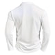 thumbnail image 5 of pstuiky manga larga para hombre, Camiseta de manga larga con cuello de solapa y botones para hombre, color liso camisetas de hombre xxxl, 5 of 7