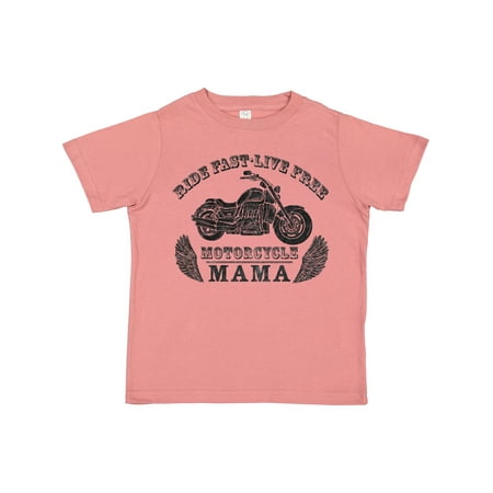 

Inktastic Motorcycle Mama Gift Toddler Boy or Toddler Girl T-Shirt
