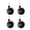 Quiet wheel, variant on 4pcs Easy Installation Replacement Wheels Casters for Infant Walkers Feature Quick Assembly Design for Parental Convenience