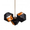 thumbnail image 1 of Control Brands LS1204S3BLK Lyhty Wall Sconce, Black, 1 of 1